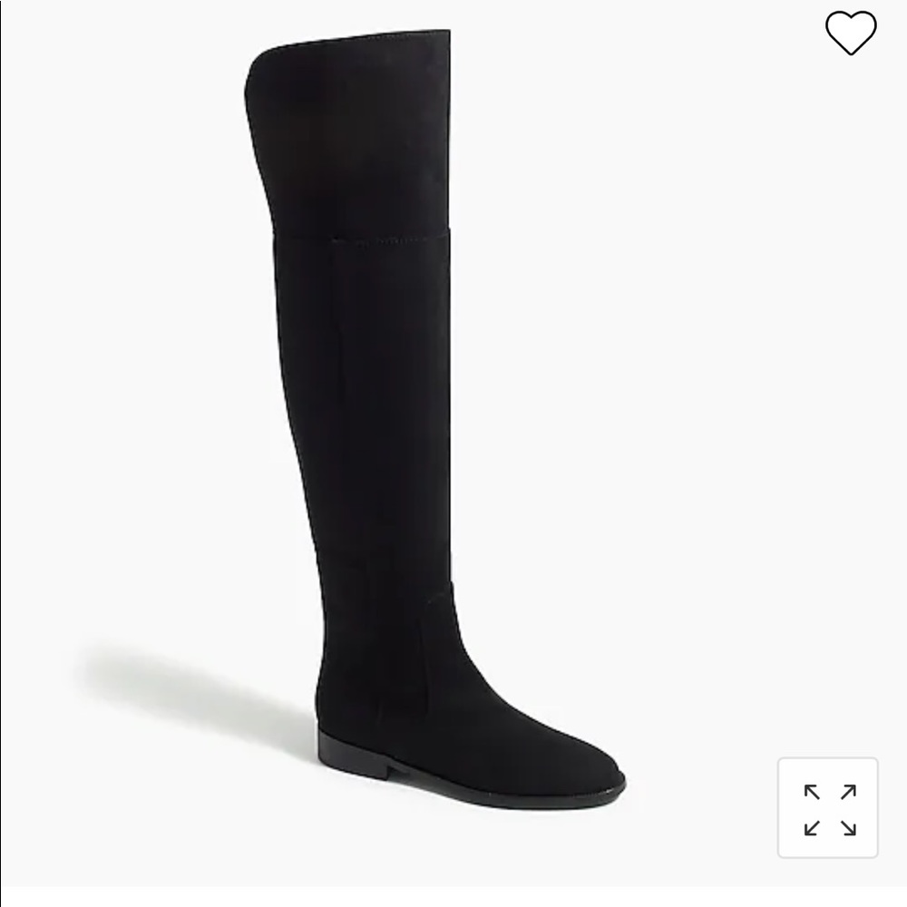 Brand new - Never been worn still in the box, over the knee microsuede boots